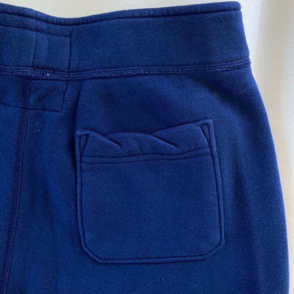 Hollister Embroidered Jogger Sweat Shorts Drawstring Blue Green Y2K (Size M) - Picture 6 of 11